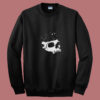 Black Cats In Skull Summer Sweatshirt