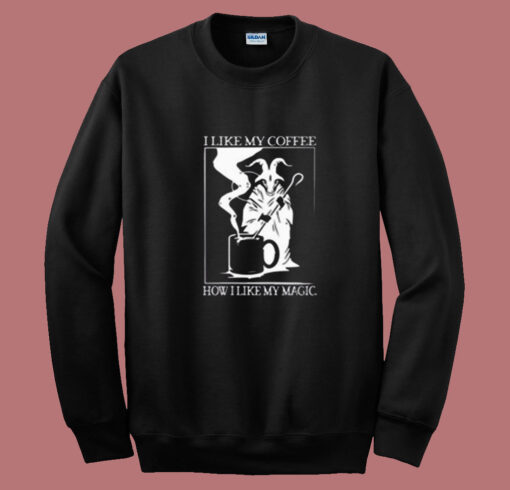 Black Coffee Black Magic Summer Sweatshirt