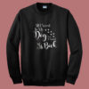 Book Reading Dog Lovers Summer Sweatshirt