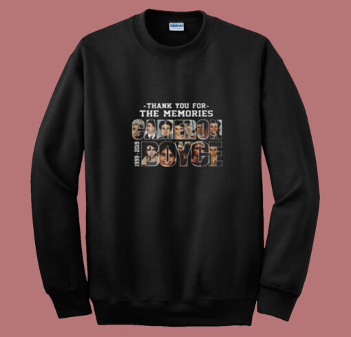 Cameron Boyce Thank You For The Memories Summer Sweatshirt