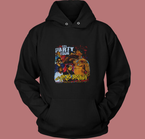 Chris Brown The Party Tour Vintage Hoodie