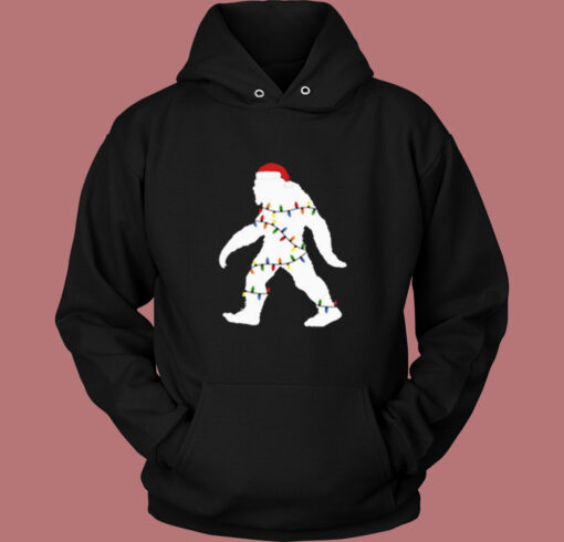 Christmas Bigfoot Yeti Sasquatch Vintage Hoodie