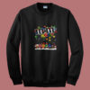 Christmas Lights M&m's World Cartoon Summer Sweatshirt