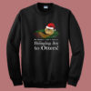 Christmas Otter Summer Sweatshirt