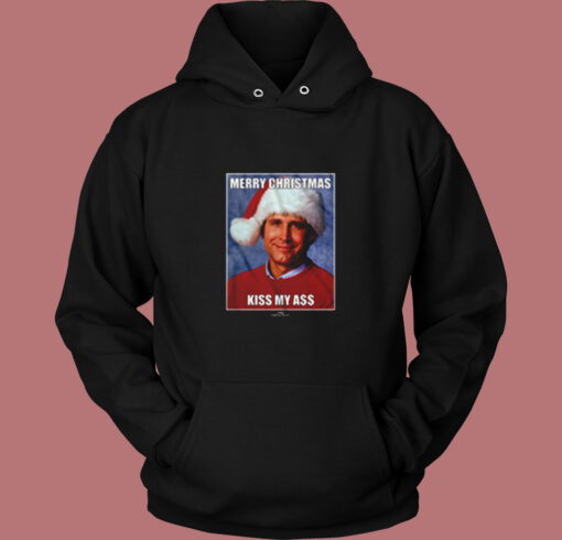 Clark Griswold Kiss My Ass Christmas Vintage Hoodie