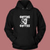 Coffins And Coffee Gothic Vintage Hoodie