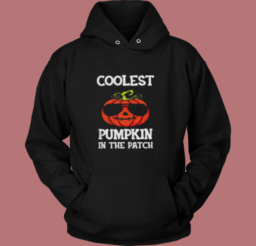 Coolest Pumpkin In The Patch Vintage Hoodie