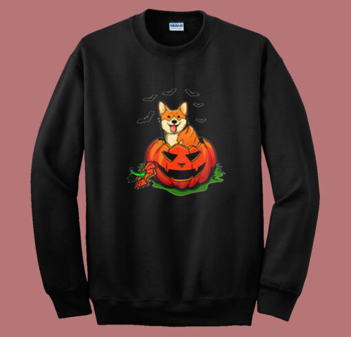 Corgi Dog Lovers Pumpkin Summer Sweatshirt