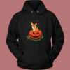 Corgi Dog Lovers Pumpkin Vintage Hoodie