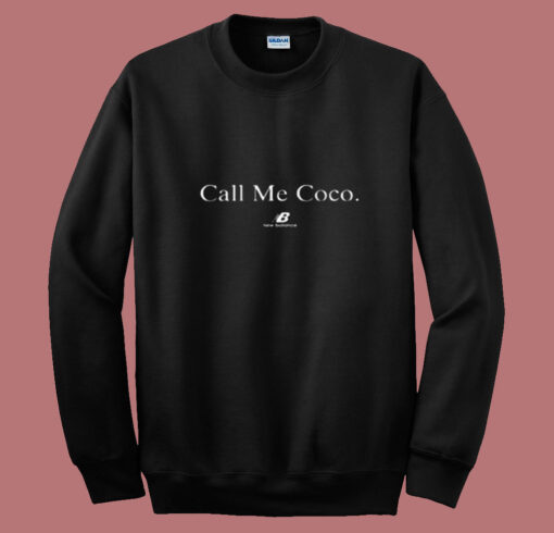 Cori Gauff Shirt Call Me Coco Summer Sweatshirt