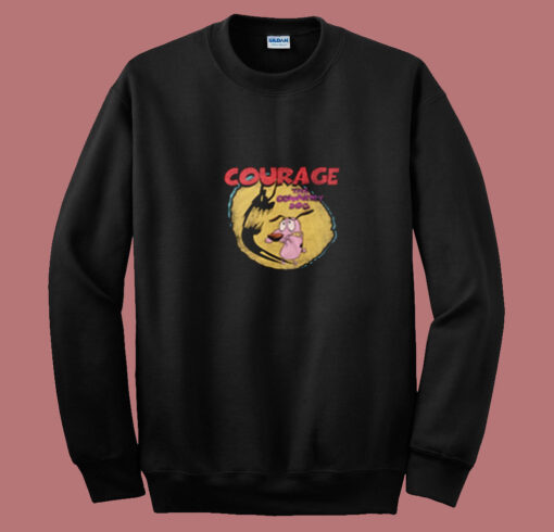 Courage The Cowardly Dog Cartoon Network Summer Sweatshirt