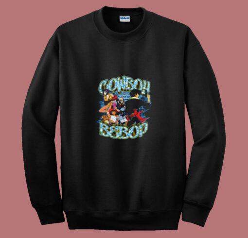 Cowboy Bebop Team Funny Anime Retro Summer Sweatshirt