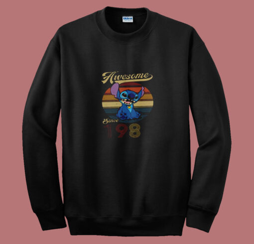 Custom Awesome Since 1980 Stitch Summer Sweatshirt