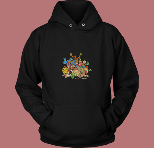 Cute Dgk Cartoon Say No To Drugs Vintage Hoodie