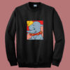 Cute Disney Dumbo Portrait Summer Sweatshirt