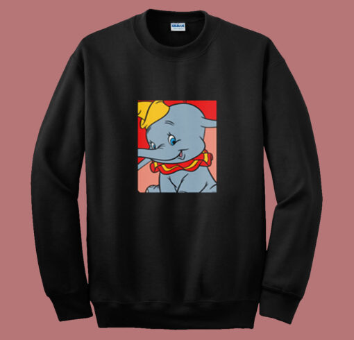 Cute Disney Dumbo Portrait Summer Sweatshirt