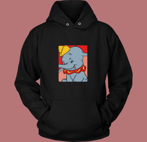 Cute Disney Dumbo Portrait Vintage Hoodie