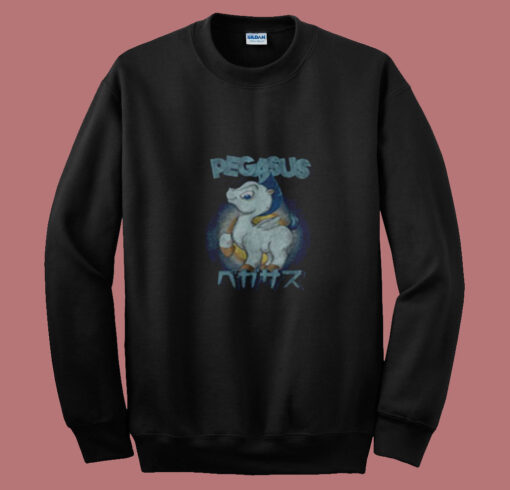 Cute Disney Hercules Pegasus Kanji Portrait Summer Sweatshirt