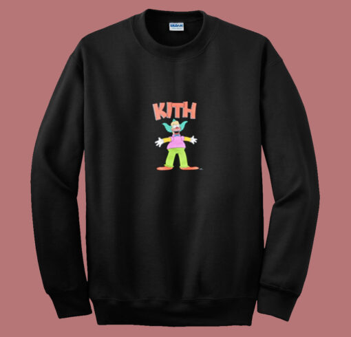 Cute Kith X The Simpsons Krusty Summer Sweatshirt