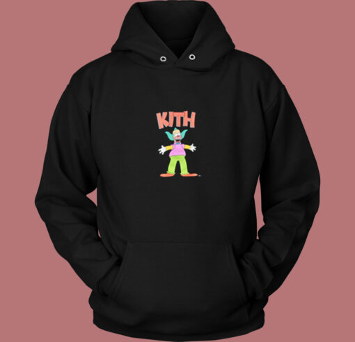 Cute Kith X The Simpsons Krusty Vintage Hoodie