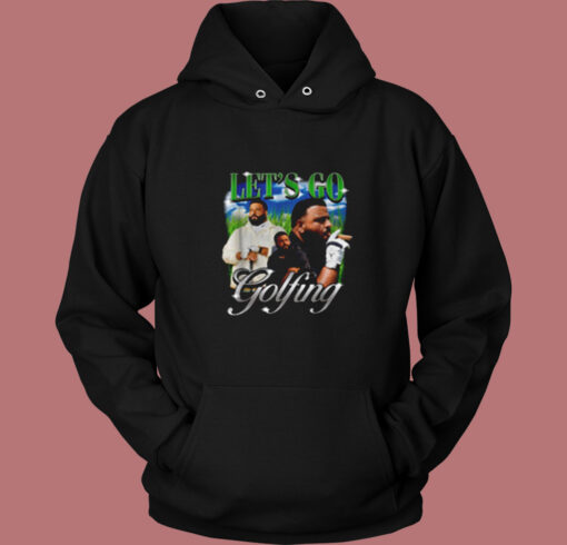 DJ Funny Khaled Lets Go Golfing Vintage Hoodie