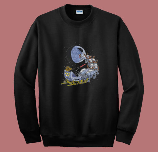 Darth Vader Christmas Sleigh Star Wars Summer Sweatshirt