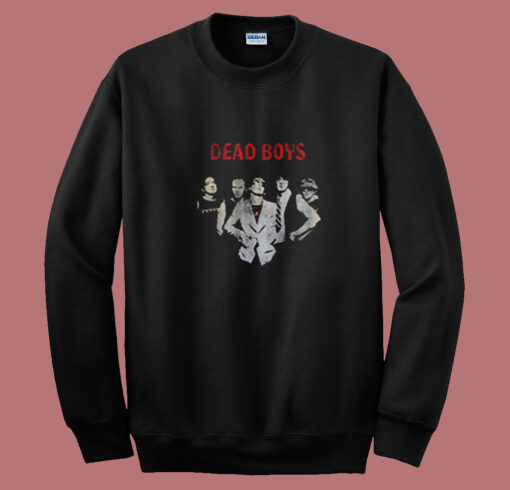 Dead Boys Vintage Punk Rock Summer Sweatshirt