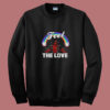 Deadpool Feel The Love Marvel Comics Summer Sweatshirt