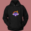 Death Metal Rainbow Funny Heavy Metal Pun Vintage Hoodie