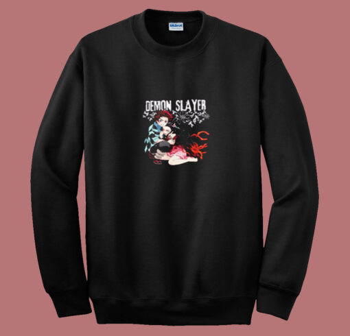 Demon Slayer Kimetsu No Yaiba Siblings Summer Sweatshirt