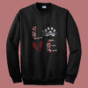 Dog Paw Love Summer Sweatshirt