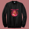 Doja Cat Laser Grid Portrait Summer Sweatshirt