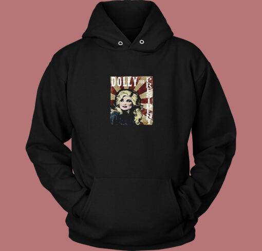 Dolly For President Vintage Hoodie