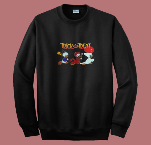 Donald Duck Trick Or Treat Summer Sweatshirt