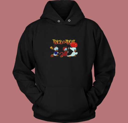 Donald Duck Trick Or Treat Vintage Hoodie