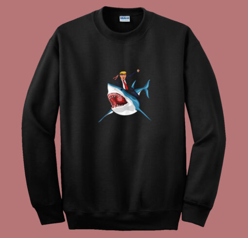 Donald Trump Shark Summer Sweatshirt