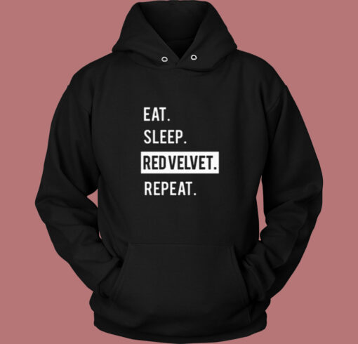 Eat. Sleep. Red Velvet. Repeat. Kpop Vintage Hoodie