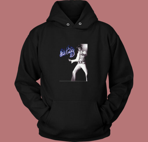 Elvis Aron Presley Rock And Roll Singer Vintage Hoodie