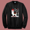 Fa La La Llama Santa Summer Sweatshirt