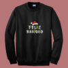 Feliz Navidad Vintage Christmas Cactus Summer Sweatshirt