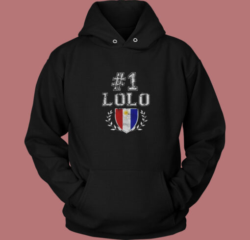 Filipino Gift For Grandpa Vintage Hoodie