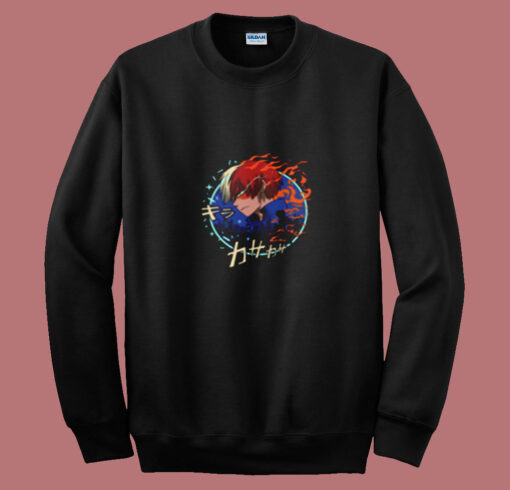 Fire And Ice My Hero Academia Summer Sweatshirt