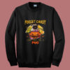 Forget Candy Just Give Me A Pug Summer Sweatshirt