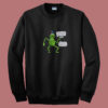 Frog And Gun Yer A Wizard Kermit Summer Sweatshirt