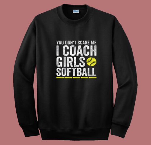 Funny Softball Coach Summer Sweatshirt