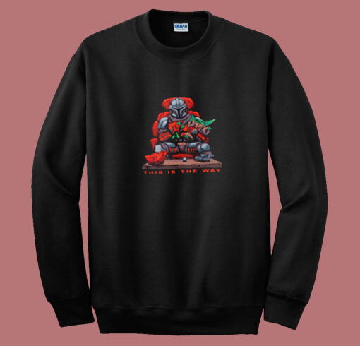 Funny Star Wars The Mandalorian Art Summer Sweatshirt