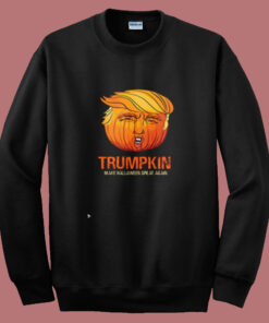 Funny Trump Halloween Trumpkin Summer Sweatshirt