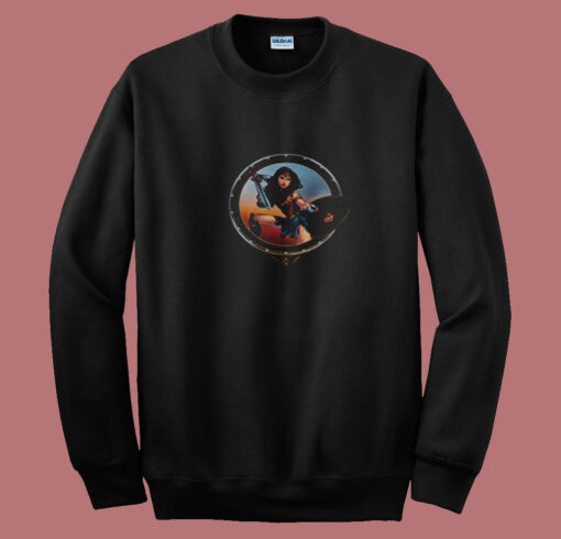 Future Of Justice Wonder Woman Summer Sweatshirt