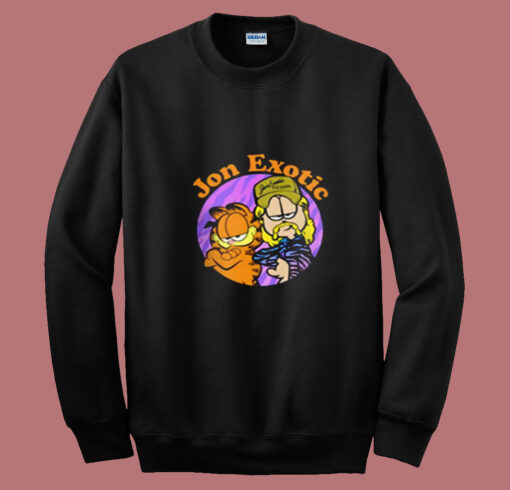 Garfield Cat And Tiger King Summer Sweatshirt