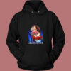 Grumpy Dwarf American Flag Face Mask Vintage Hoodie